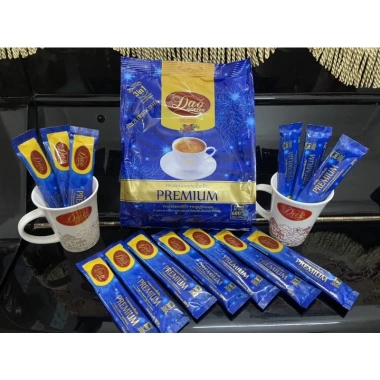 Dao Coffee 3in1 PREMIUM 600g - 30 gói cà phê hòa tan, giá 192.000 VND, giảm 22%