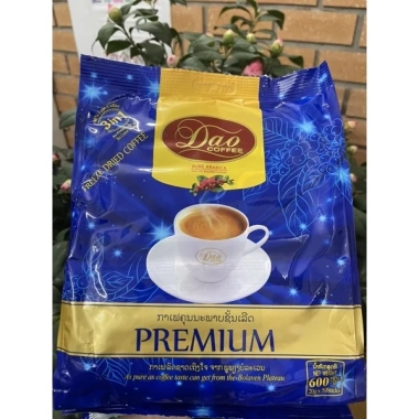Dao Coffee 3in1 PREMIUM 600g - 30 gói cà phê hòa tan, giá 192.000 VND, giảm 22%