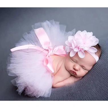 Đạo cụ chụp ảnh sơ sinh bé gái công chúa Tutu váy Pettiskirt Fotog - Giá 92.047 VND