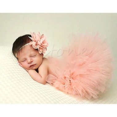 Đạo cụ chụp ảnh sơ sinh bé gái công chúa Tutu váy Pettiskirt Fotog - Giá 92.047 VND