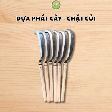 Dao Dựa Phát Đầu Móc Thép Tốt Phát Cành Cây Cỏ Củi Tiện Lợi Giá 95.000 VNĐ