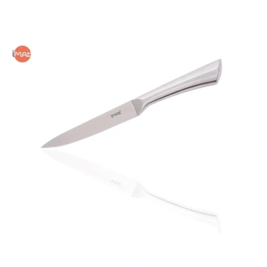 Dao gọt dài iMat - Lưỡi thép carbon 5CR15 sắc, cán inox 430 không gỉ, chỉ 118k 3