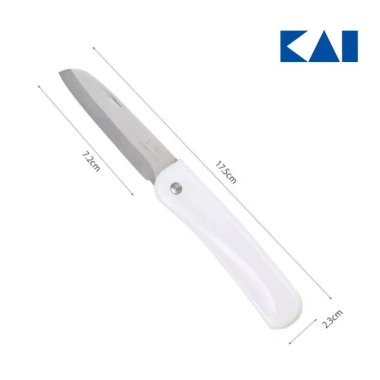 Dao gọt trái cây gấp gọn Kai House – Lưỡi thép sắc, gập tiện lợi, giá chỉ 148.000₫ 2
