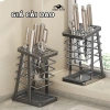 Dao Kéo Inox Khay Hứng Nước, Kệ Để Dao Chống Gỉ, Thiết Kế Thoáng Khí - 129.000₫