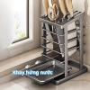 Dao Kéo Inox Khay Hứng Nước, Kệ Để Dao Chống Gỉ, Thiết Kế Thoáng Khí - 129.000₫ 4