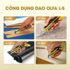 Dao kỹ thuật hạng nặng OLFA L-5 18mm đa năng cắt thảm sàn gỗ cao su nhựa mica - Nhật Bản - Giá 200.000 VND 2