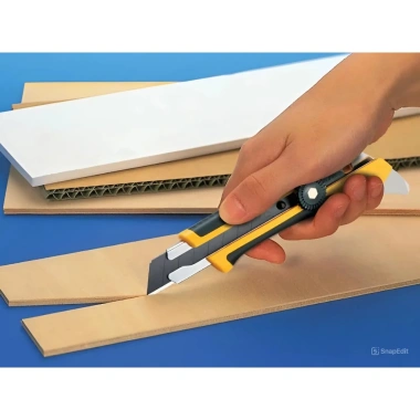 Dao kỹ thuật hạng nặng OLFA L-5 18mm đa năng cắt thảm sàn gỗ cao su nhựa mica - Nhật Bản - Giá 200.000 VND