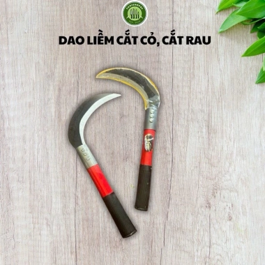 Dao liềm cắt rau, cỏ, lúa nhập khẩu - Lưỡi sắc bén, dễ dùng, chỉ 29.000₫ 8 Dao liềm cắt rau, cỏ, lúa nhập khẩu - Lưỡi sắc bén, dễ dùng, chỉ 29.000₫ 8