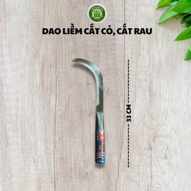 Dao liềm cắt rau cỏ sắc bén nhập khẩu - Chất lượng cao, giá chỉ 38.000 VND