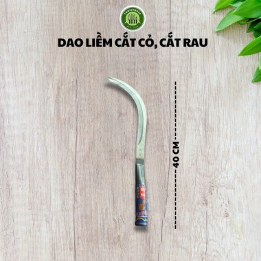 Dao liềm cắt rau cỏ sắc bén nhập khẩu - Chất lượng cao, giá chỉ 38.000 VND