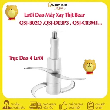 Dao Náy Xay Thịt Bear QSJ B02Q1 C03M1 D03P3 - Siêu sắc bén, giảm giá 110k 5