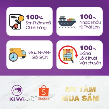Dao nhà bếp KIWI Thái Lan 8 inch cán nhựa đỏ R211P - Giá 136.000, giảm 31.280