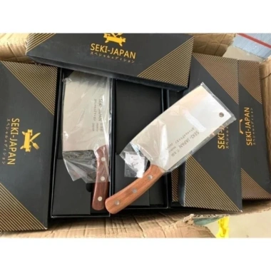 Dao Nhật Seki chặt xương thép khối không gỉ, thái băm đa dạng, 189k Happy Homes