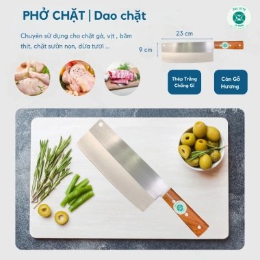Dao OTTO thép Nhật không gỉ - dao chặt gà vịt, sườn siêu sắc bén, giá 199.920₫
