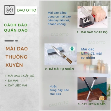 Dao OTTO thép Nhật không gỉ - dao chặt gà vịt, sườn siêu sắc bén, giá 199.920₫ 9 Dao OTTO thép Nhật không gỉ - dao chặt gà vịt, sườn siêu sắc bén, giá 199.920₫ 9
