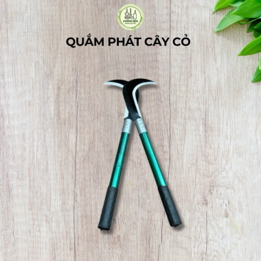 Dao quắm phát cỏ, cây dài 50cm sắc bén - Giá ưu đãi 62.000đ, cắt nương rẫy hiệu quả