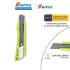 Dao rọc giấy Bitex CK05 18mm - Lưỡi sắc mạnh, an toàn, chỉ 27.300₫ giảm từ 33.579₫