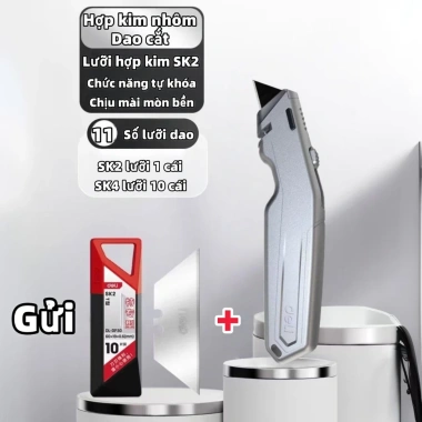 Dao rọc giấy đa năng Deli Thép dày Chữ T - Giảm giá từ 156.090đ còn 129.000đ 9