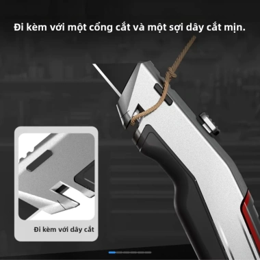 Dao rọc giấy Deli cầm tay công nghiệp đa năng lưỡi dày chữ T - Giá 99.000₫ 5 Dao rọc giấy Deli cầm tay công nghiệp đa năng lưỡi dày chữ T - Giá 99.000₫ 5