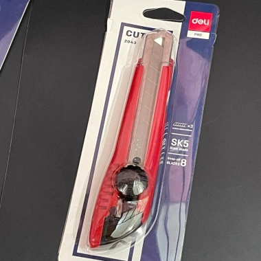 Dao rọc giấy lớn Deli 2.043 chính hãng - Giá 32.000₫, giảm mạnh, cắt mỏng nhẹ 2
