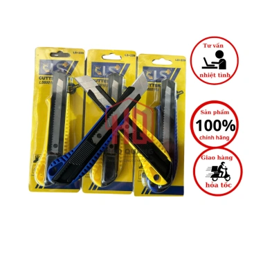 Dao Rọc Giấy LS+229 – Lưỡi Sắc Cắt Ngọt, Chống Gỉ, Dễ Thay Lưỡi – Giá 19.019₫ 2