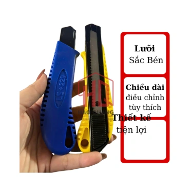 Dao Rọc Giấy LS+229 – Lưỡi Sắc Cắt Ngọt, Chống Gỉ, Dễ Thay Lưỡi – Giá 19.019₫ 4