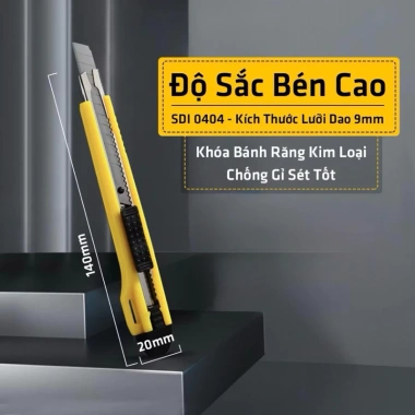 Dao rọc giấy SDI 404 & 423 - Độ bền cao, cắt mượt, giảm giá 20.000₫ 2