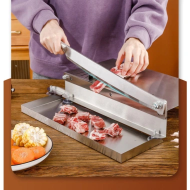 Dao Thái Thịt Đa Năng Inox Cắt Gà, Xương, Lạnh – Sắc Bén, Cắt Lớp Mỏng, Giá 484.000đ