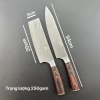Dao Thái Thịt Nhật Siêu Sắc Bén Thép Vân Sóng Không Gỉ - Giá Giảm 110k