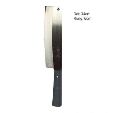 Dao thái thịt, thái rau bản to vuông siêu sắc - Thép Nhật không gỉ, giá ưu đãi 129.000 VND 2