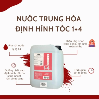Dập Định Hình CEHKO Nước 1.000ml/5.000ml pH Hòa Uốn Nóng Tóc Căng Sóng Mềm Mượt Giảm còn 2.025.000₫ 5