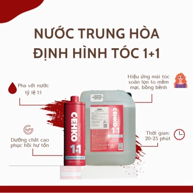 Dập Định Hình CEHKO Nước 1.000ml/5.000ml pH Hòa Uốn Nóng Tóc Căng Sóng Mềm Mượt Giảm còn 2.025.000₫ 7
