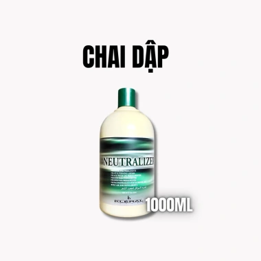 Dập Định Hình Đa Năng NEUTRALIZER KLERAL 1.000ml/4.000ml - Uốn Nóng Lạnh, Phục Hồi, Làm Mềm Tóc, Giá 170.000 VND 10 Dập Định Hình Đa Năng NEUTRALIZER KLERAL 1.000ml/4.000ml - Uốn Nóng Lạnh, Phục Hồi, Làm Mềm Tóc, Giá 170.000 VND 10