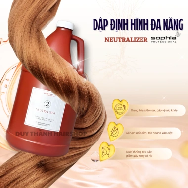 Dập Định Hình Tóc Uốn Sophia Neutralizer 3.785ml – Giữ Lọn Đẹp, Kiềm Trung Hòa, 425k 5 Dập Định Hình Tóc Uốn Sophia Neutralizer 3.785ml – Giữ Lọn Đẹp, Kiềm Trung Hòa, 425k 5