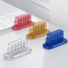 Dập đục lỗ giấy 5 lỗ trong suốt đa màu - Dụng cụ làm sổ còng học tập, văn phòng, chỉ 105.000₫