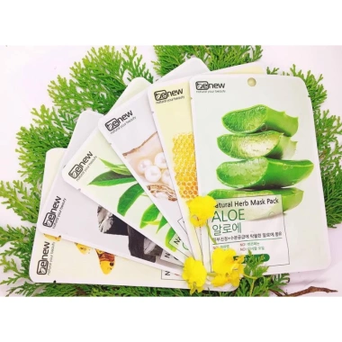 Đắp Mặt Nạ Trắng Da Dưỡng Ẩm Lô Hội ALOE BENEW Hàn Quốc 22ml - Hàng Chính Hãng Giá 99.000 2