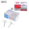 DASBSUG 80 miếng kim loại bền, ngón tay đẩy, kẹp bạc thumbtacks cho bảng thông báo - Giá ưu đãi 36.447đ 6