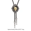 DASBSUG Bolo Tie Cao Bồi Nam Thanh Thiếu Niên – Phong Cách Mát Mẻ, Trang Cổ Trang 209.575 VND 2