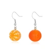 Dasbsug Bông Tai Nhựa Cam Trái Cây Bất Đối Xứng - Giá Ưu Đãi 50.329đ 3