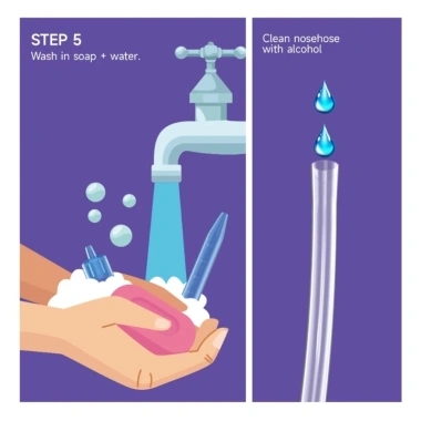 DASBSUG Dụng cụ hút mũi trẻ sơ sinh - Hiệu quả nhanh chóng, an toàn cho bé 3