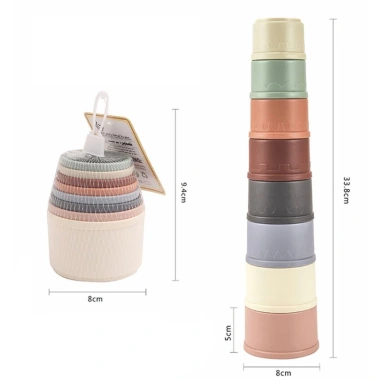 Dasbsug Phòng Tắm Trẻ Em Xếp Chồng - Đồ Chơi Nước, Cốc & Bồn Tắm, Giá 96k 2