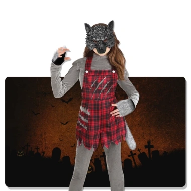 Dasbsug Trang Phục Người Sói - Đuôi Sói, Găng Tay Động Vật Cosplay 147,997 VND 6