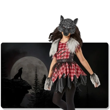 Dasbsug Trang Phục Người Sói - Đuôi Sói, Găng Tay Động Vật Cosplay 147,997 VND 7
