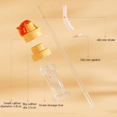 Dasbsug Vỏ ống hút hỗ trợ uống nước chống nghẹn cho bé - Giá chỉ 55.987 VND