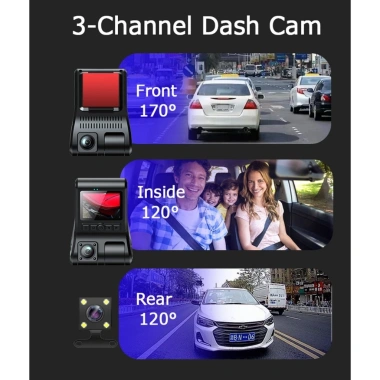 Dash Cam Android DVR 1.080P cho Xe - Video Điện Tử, Ghi Lại Tất Cả, Giá 490.457 VND 8