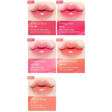DASIQUE Juicy Dewy Tint 26 màu - Earl Grey Rose và Rose Black Tea, son môi dưỡng ẩm, giá chỉ 330.001₫ 7