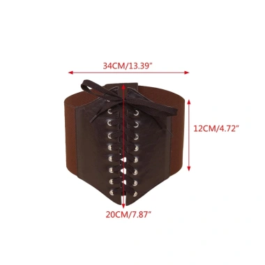 Dassbsug Corset Co Giãn Màu Trơn Nâng Eo Nữ - Rộng Dây Thắt Lưng 84.739 VND 2