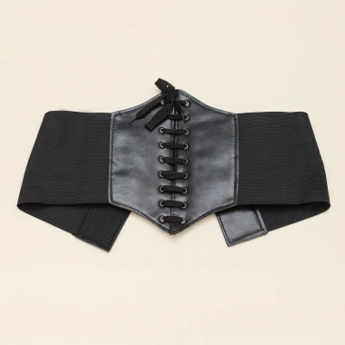 Dassbsug Corset Co Giãn Màu Trơn Nâng Eo Nữ - Rộng Dây Thắt Lưng 84.739 VND 4