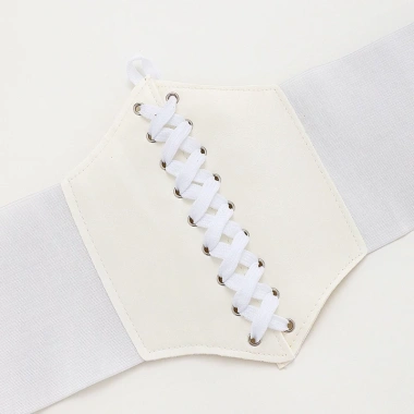 Dassbsug Corset Co Giãn Màu Trơn Nâng Eo Nữ - Rộng Dây Thắt Lưng 84.739 VND 6
