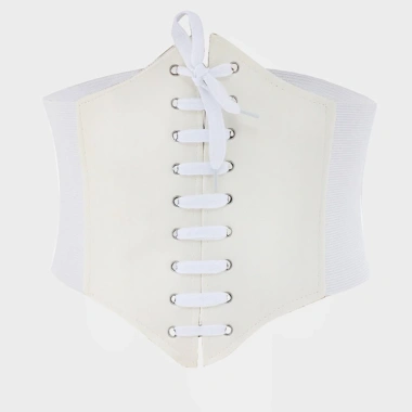 Dassbsug Corset Co Giãn Màu Trơn Nâng Eo Nữ - Rộng Dây Thắt Lưng 84.739 VND 7